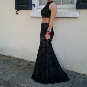 Genealogy Black Formal Dress